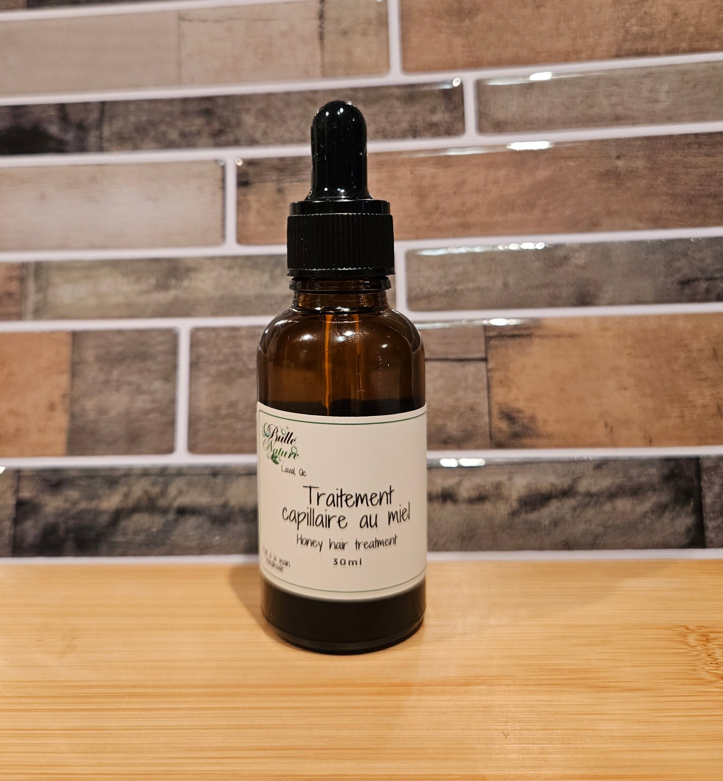 Traitement capillaire au miel