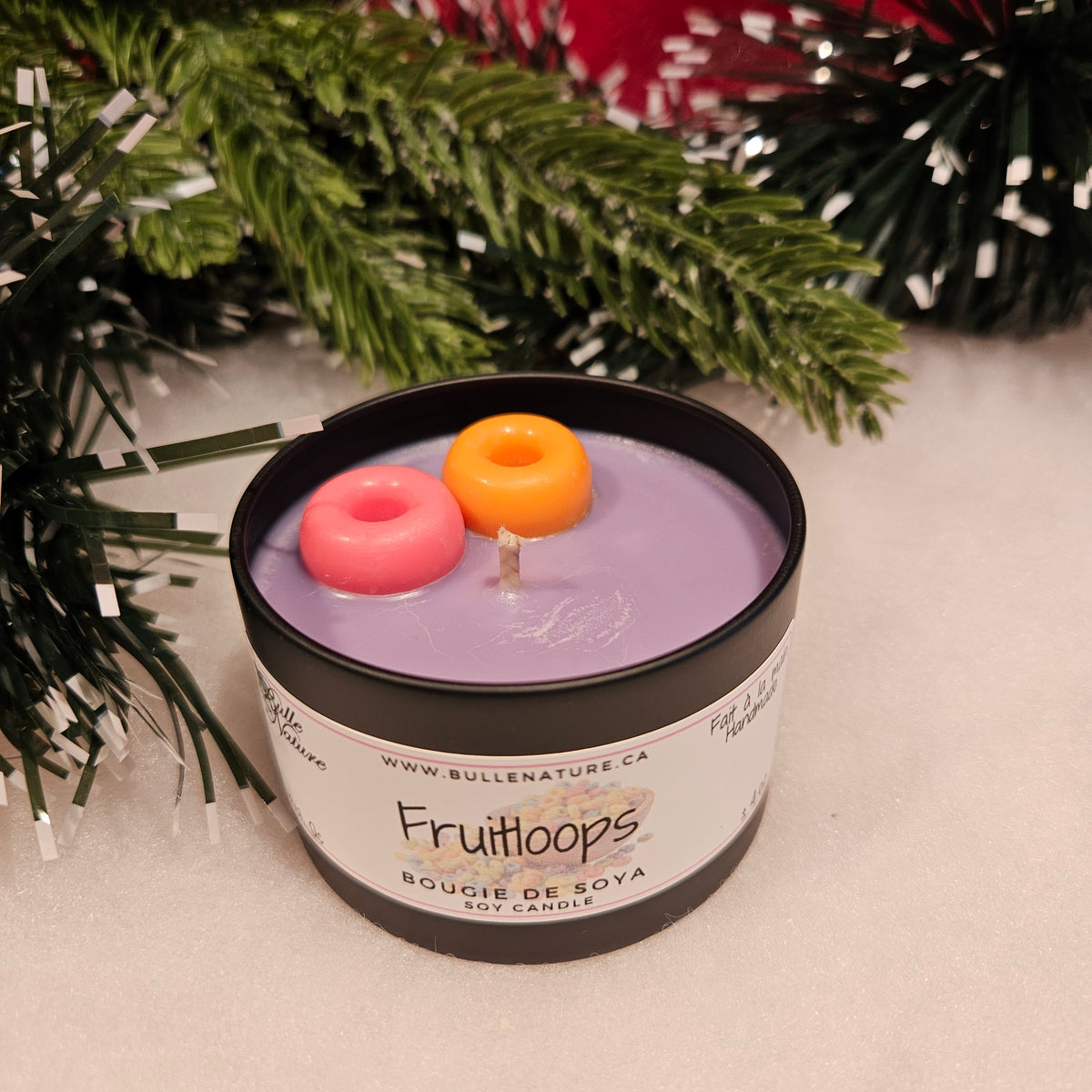 Bougie de soya - Fruitloops