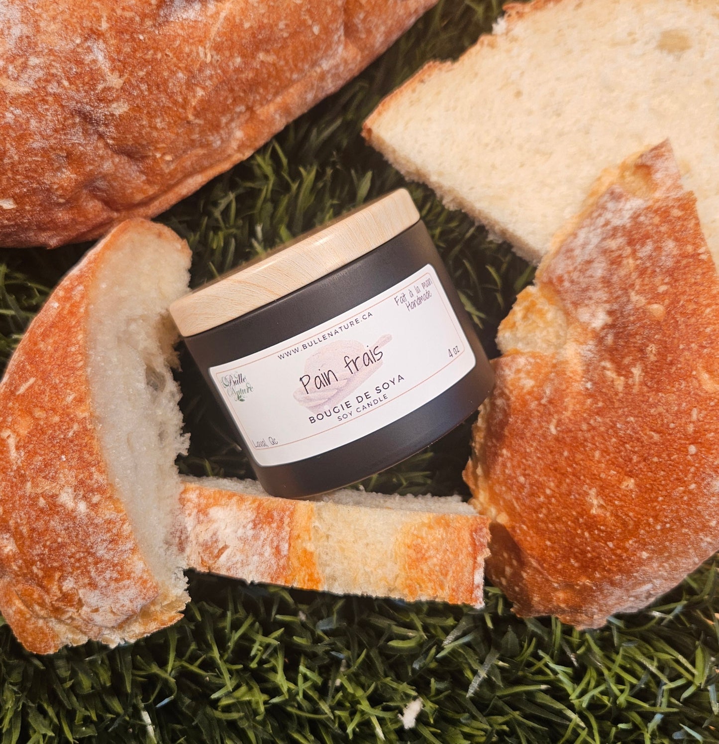 Bougie de soya - Pain frais