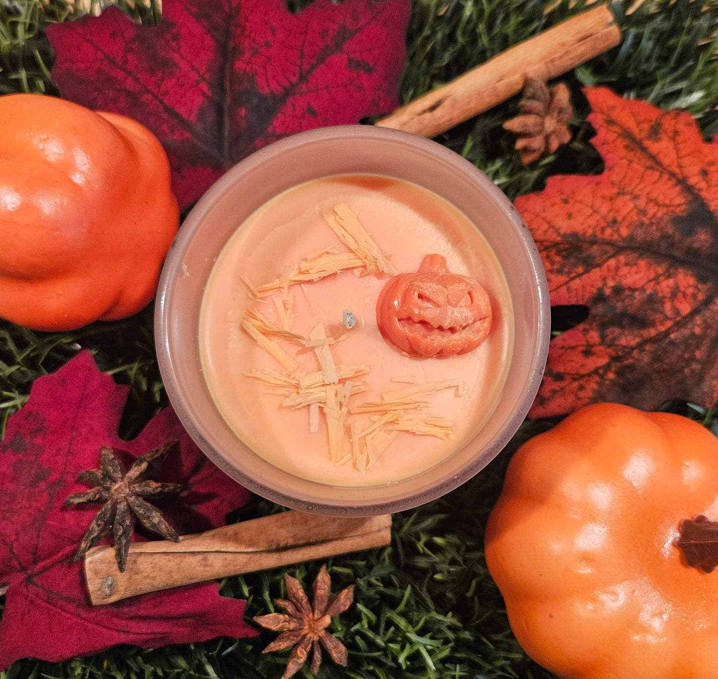 Bougie de soya - Citrouille épicée