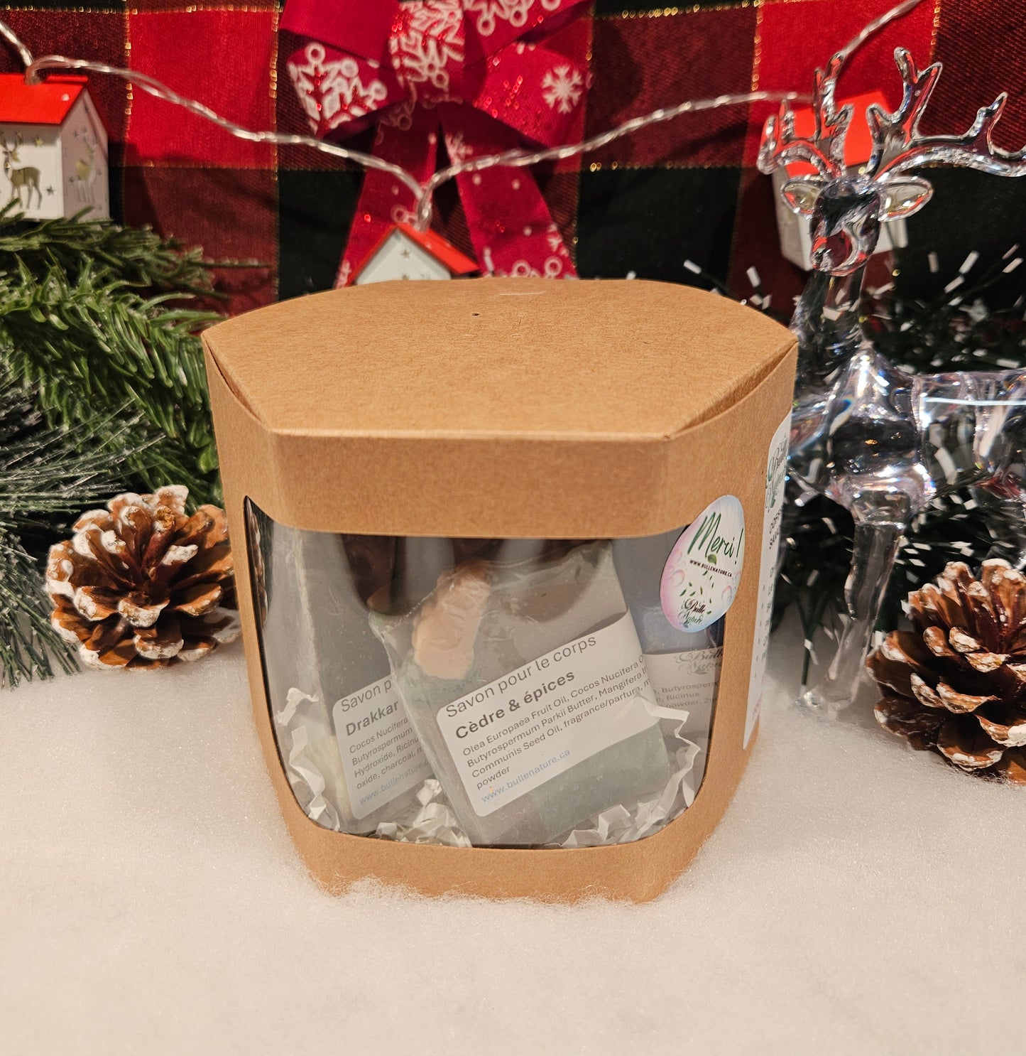 Coffret découverte - Savons masculins