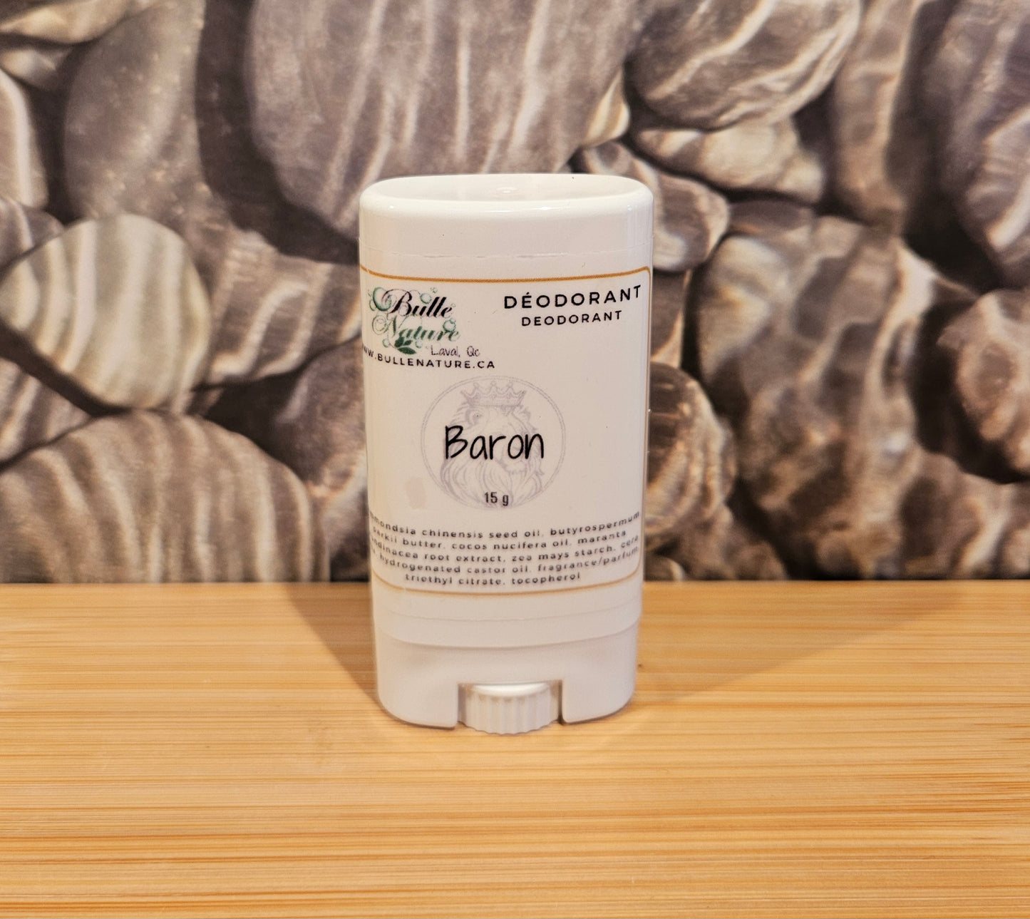 Déodorant sans huile essentielle - Format de voyage