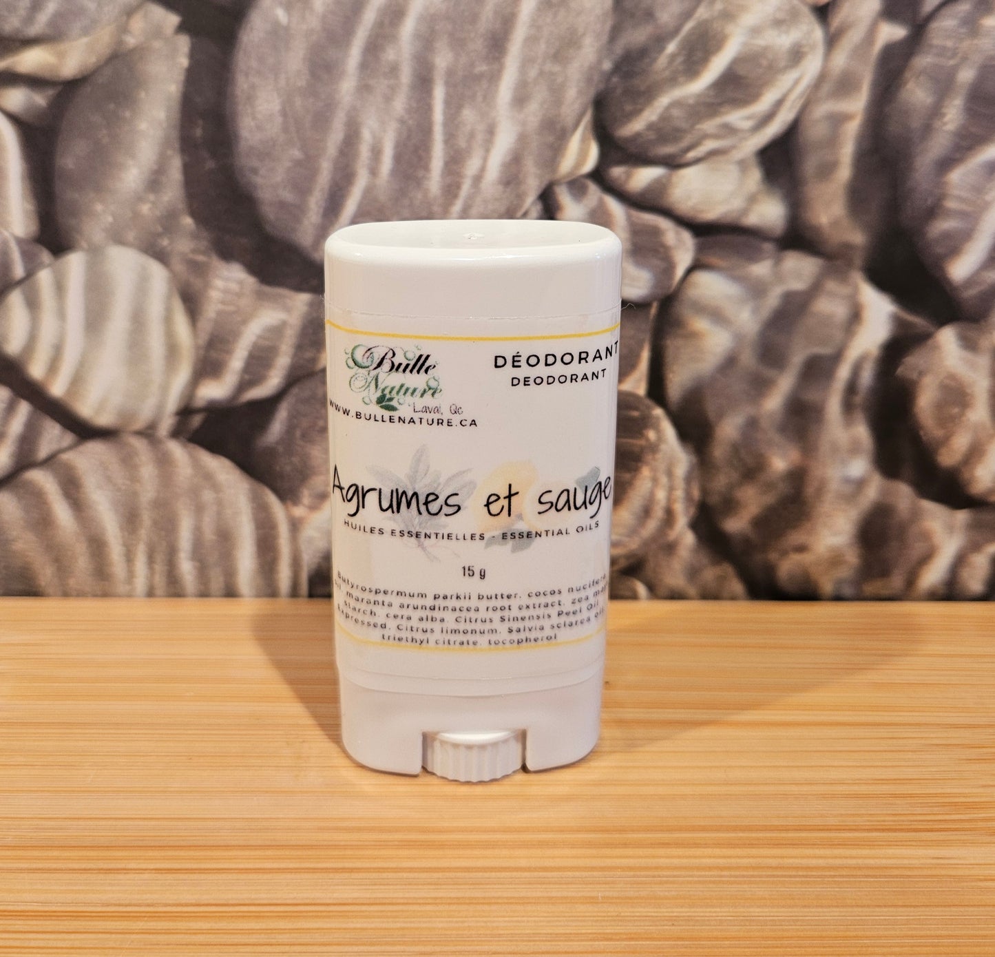 Déodorant avec huile essentielle - Format de voyage