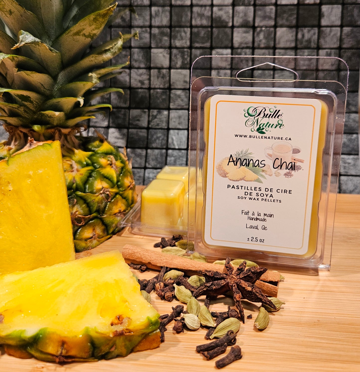 Pastilles de cire - Ananas Chai