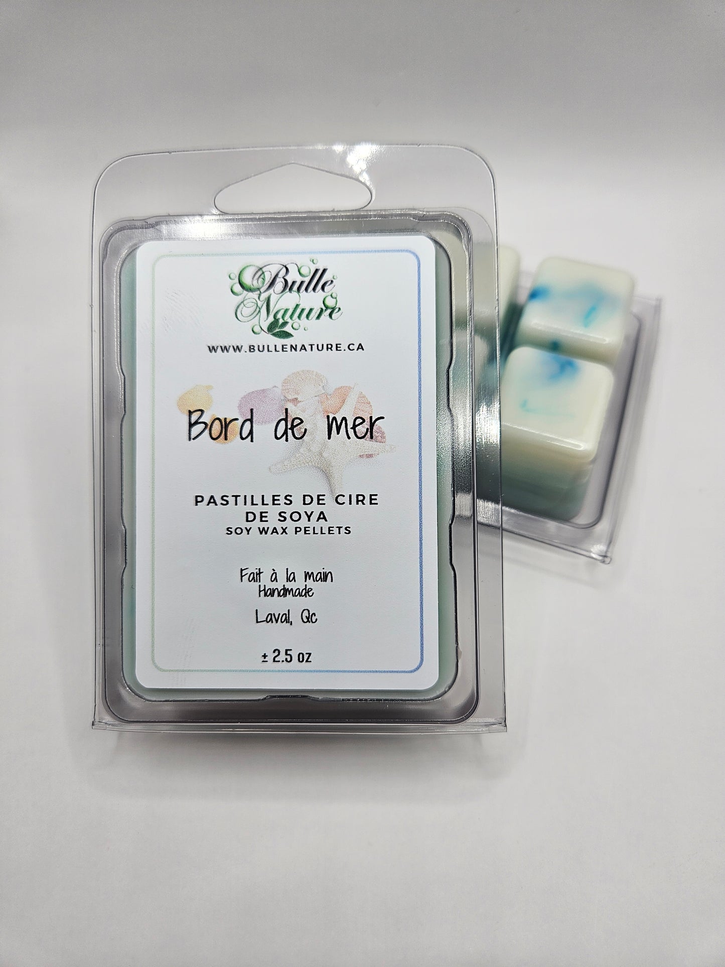 Pastilles de cire - Bord de mer