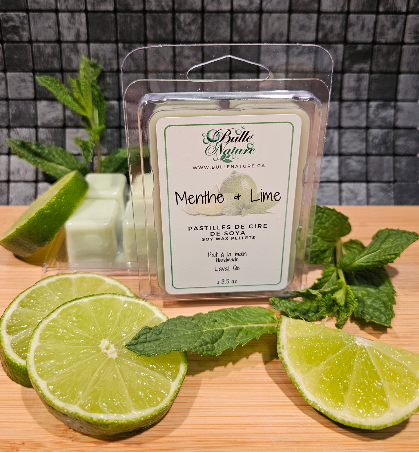 Pastilles de cire - Menthe & Lime