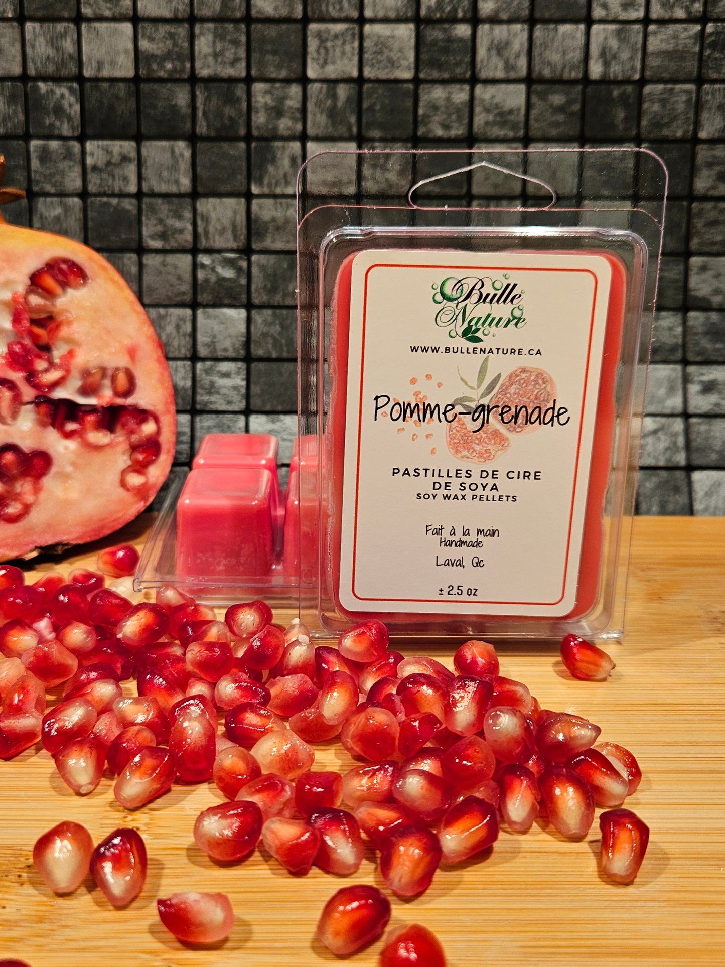 Pastilles de cire - Pomme Grenade
