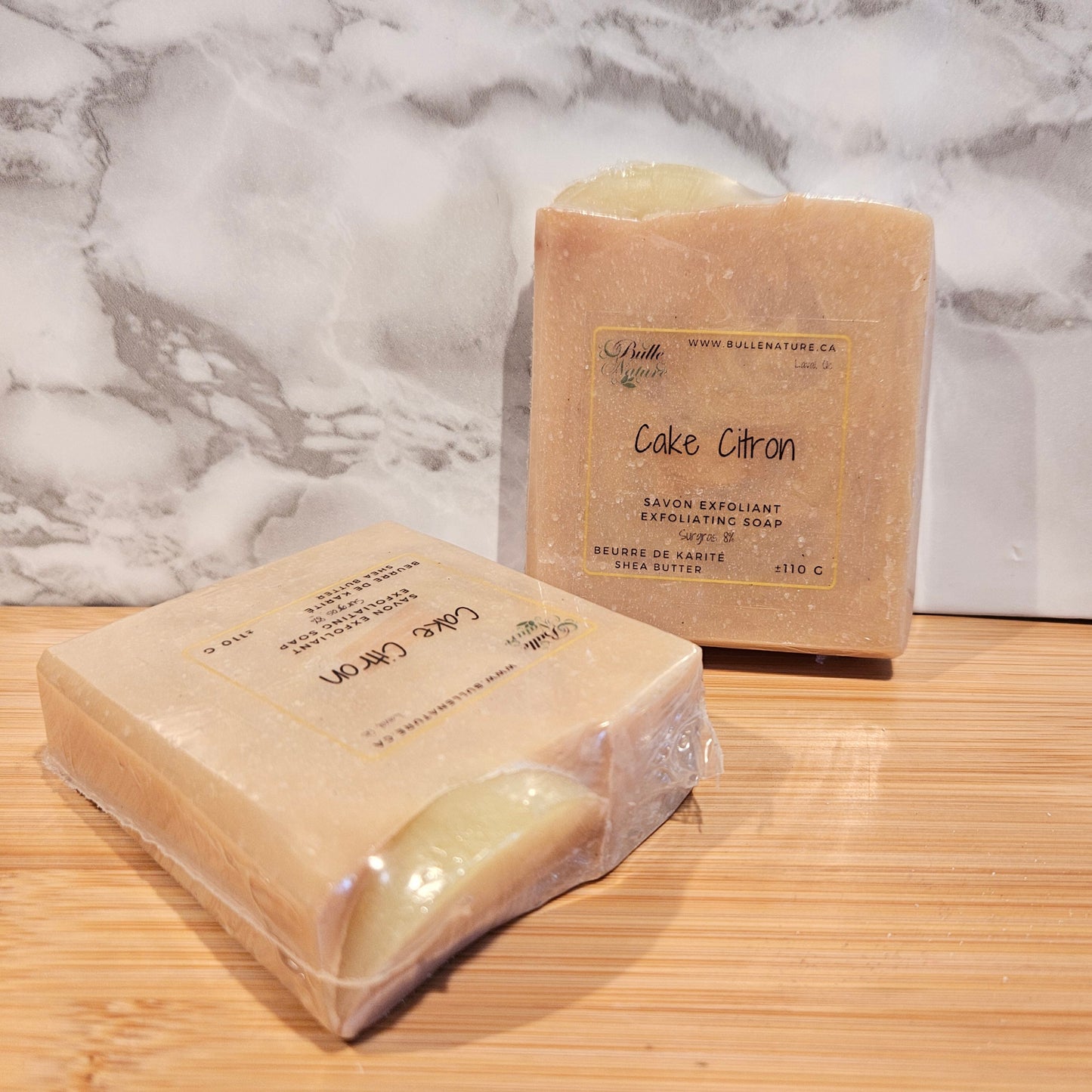 Savon exfoliant pour le corps