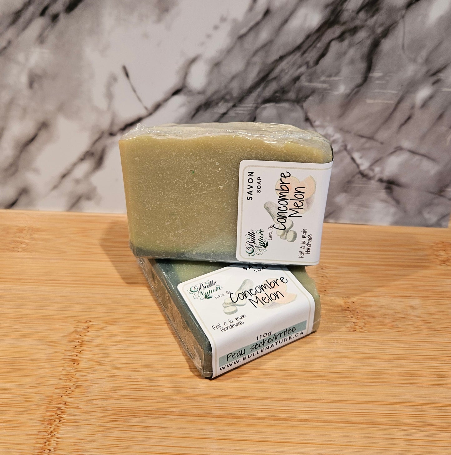 Savon pour le corps - Concombre et melon