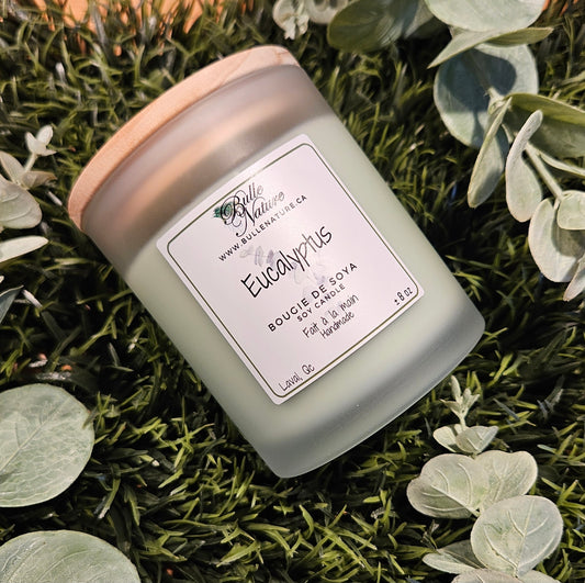 Bougie de soya - Eucalyptus