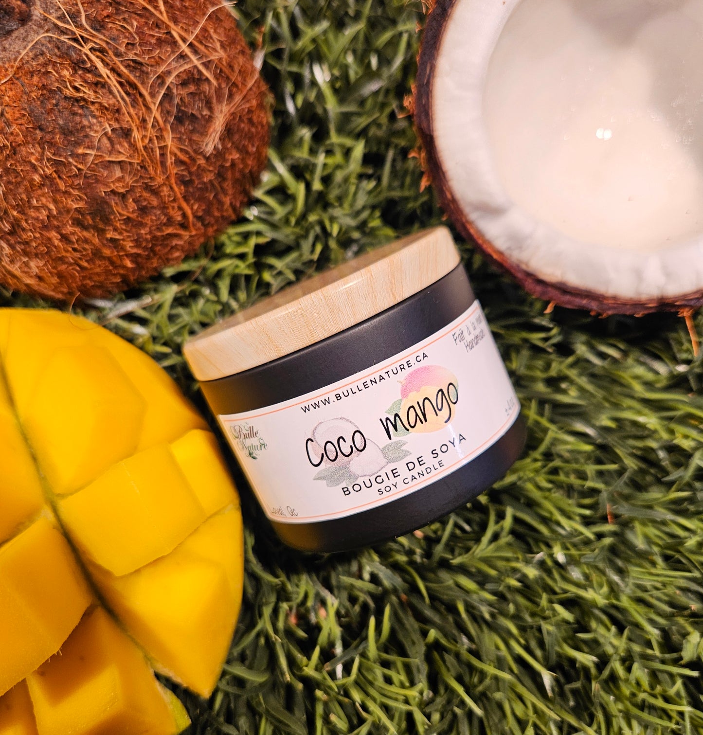 Bougie de soya - Coco mango