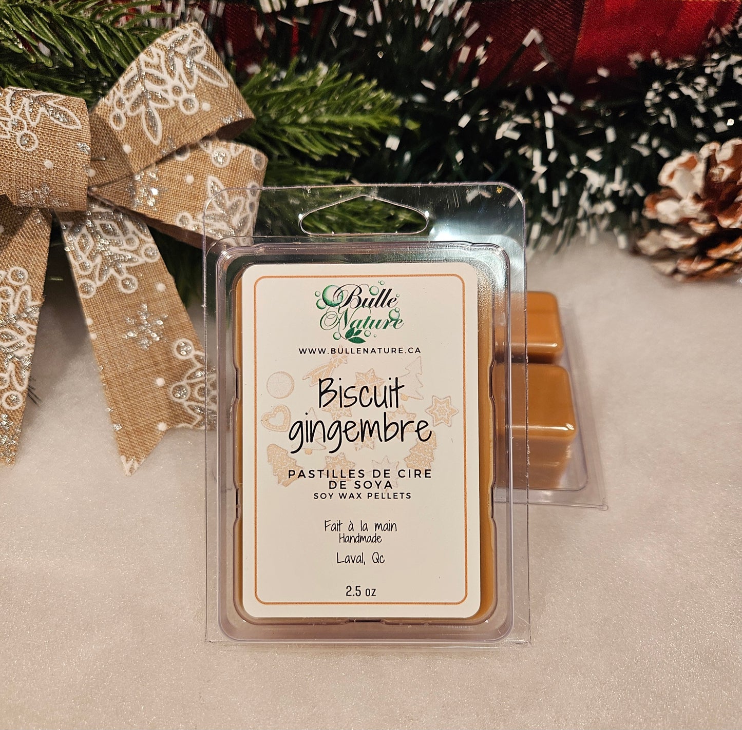 Pastilles de cire - Biscuit gingembre