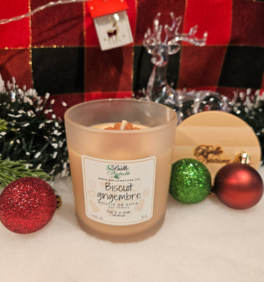 Bougie de soya - Biscuit gingembre