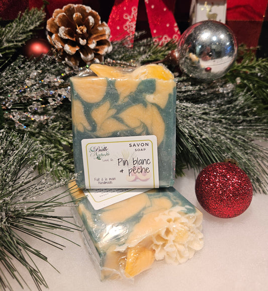Savon pour le corps - Pin blanc et pêche