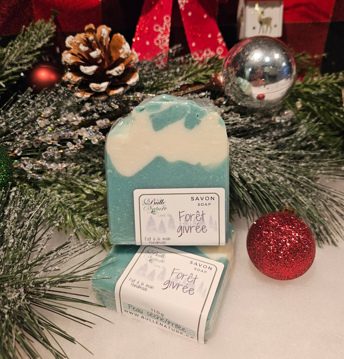Savon pour le corps - Forêt givrée