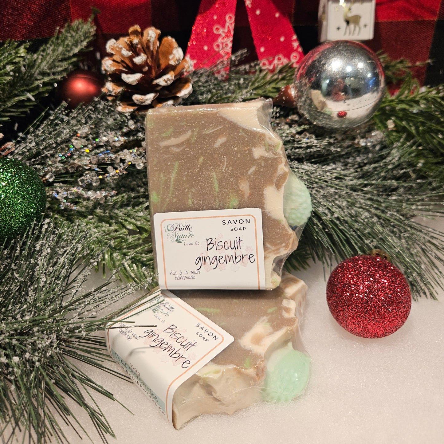 Savon pour le corps - Biscuits au gingembre