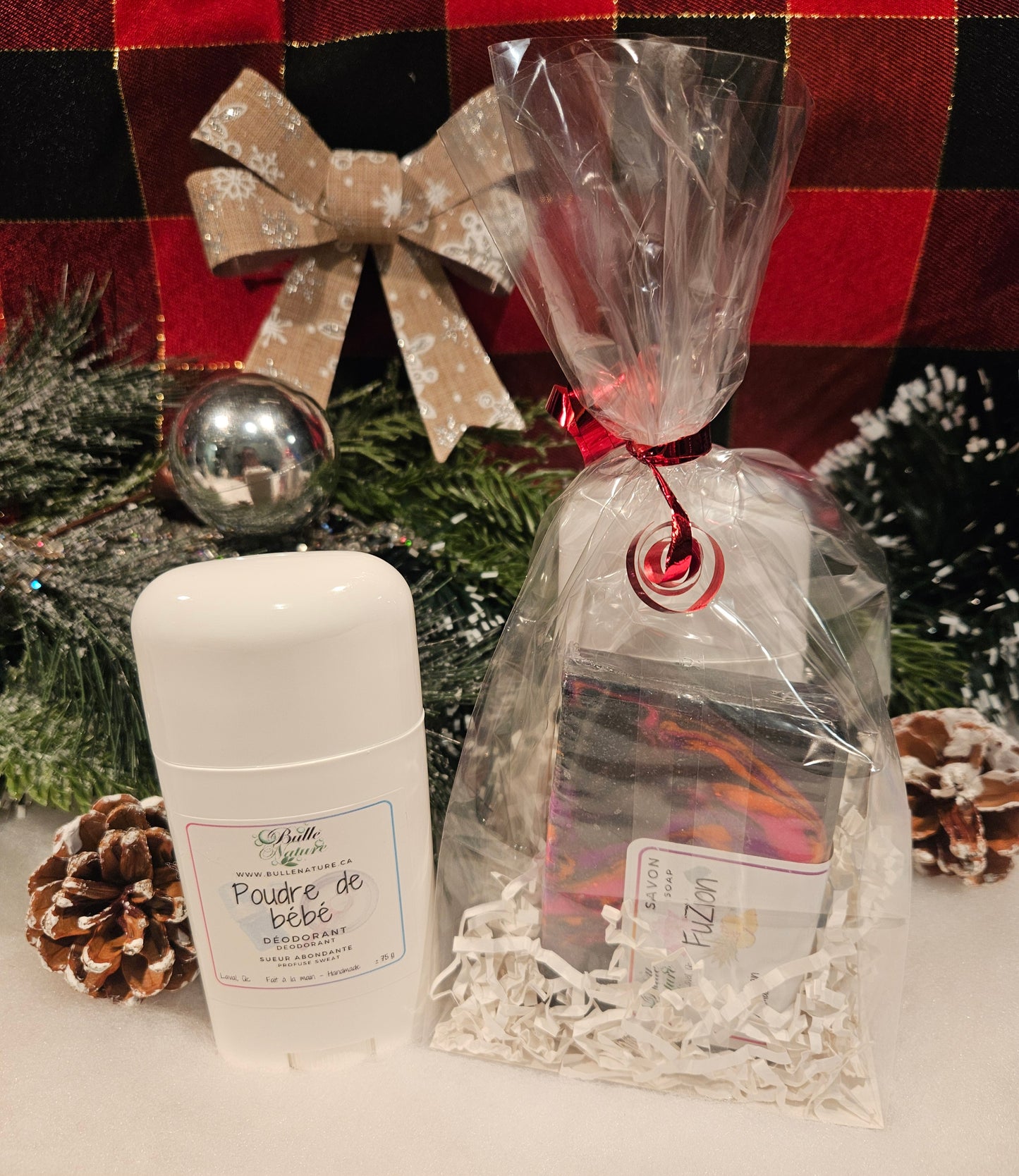 Ensemble déodorant et savon