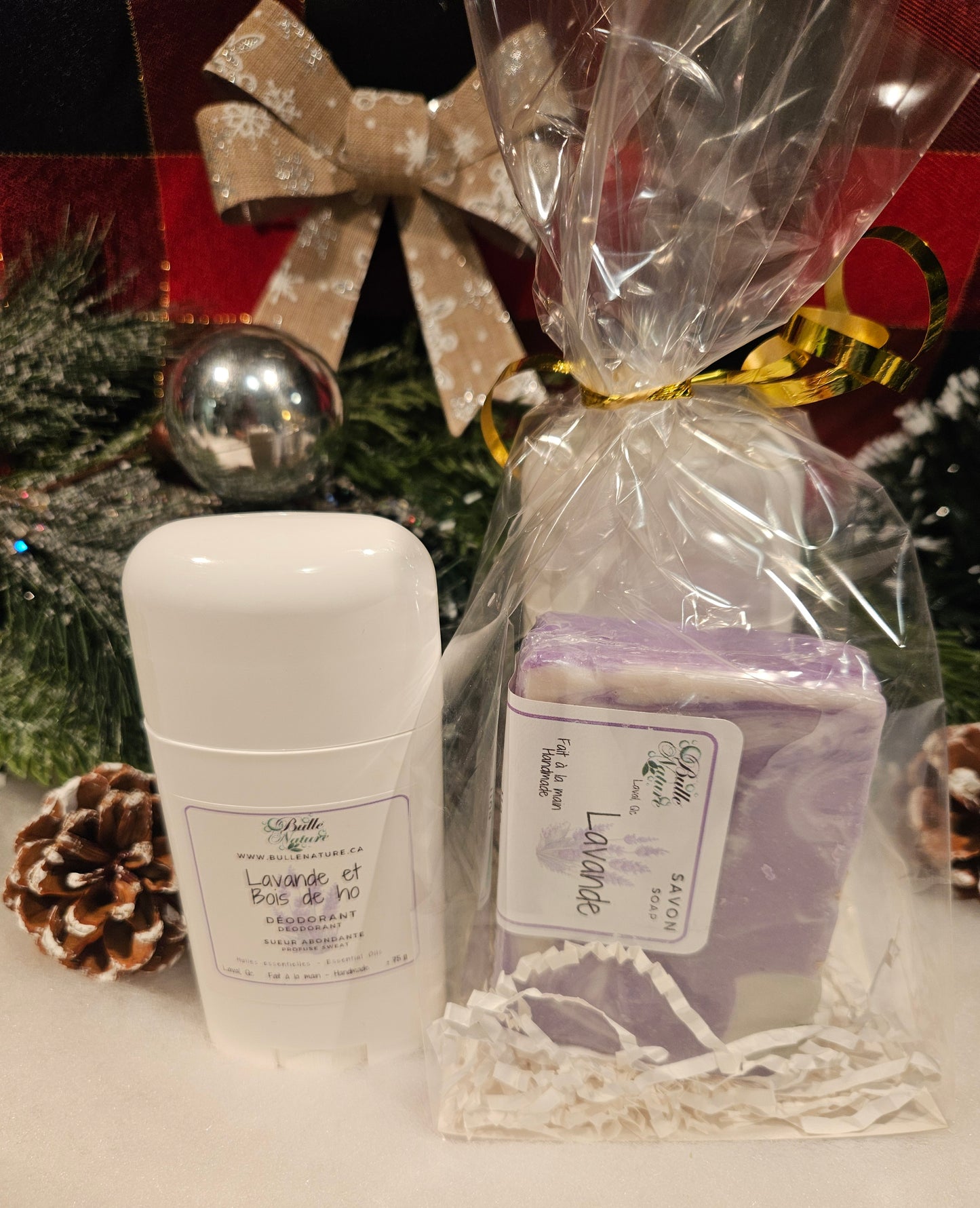 Ensemble déodorant et savon