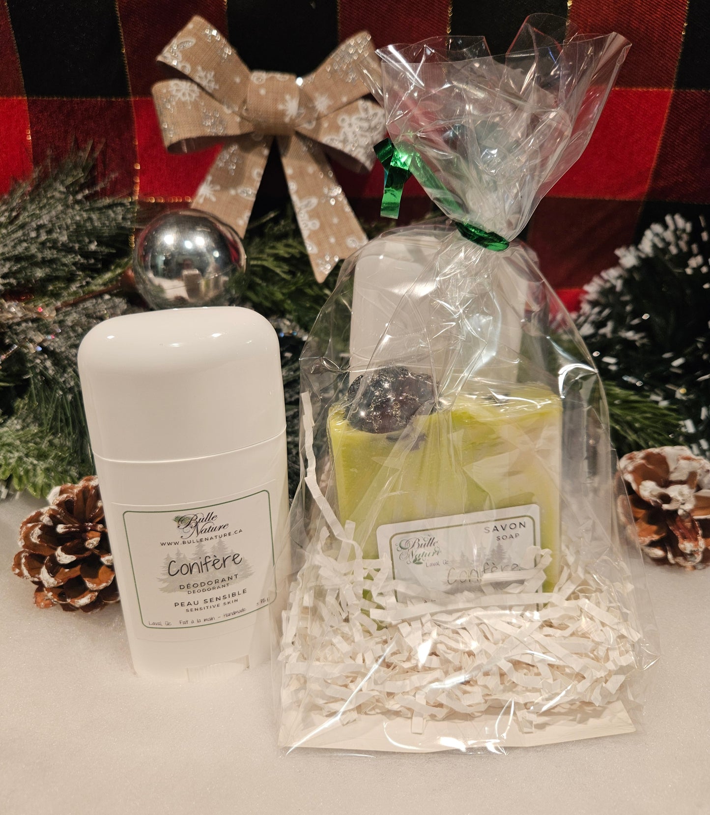 Ensemble déodorant et savon