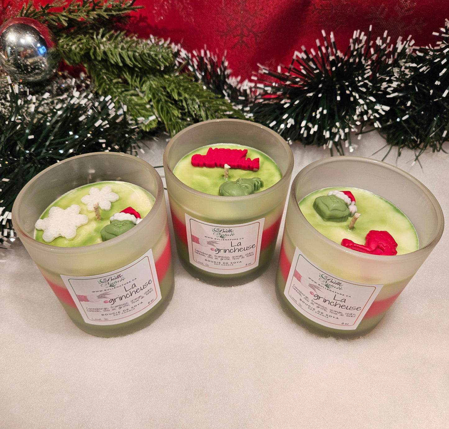 Bougie de soya - La grincheuse