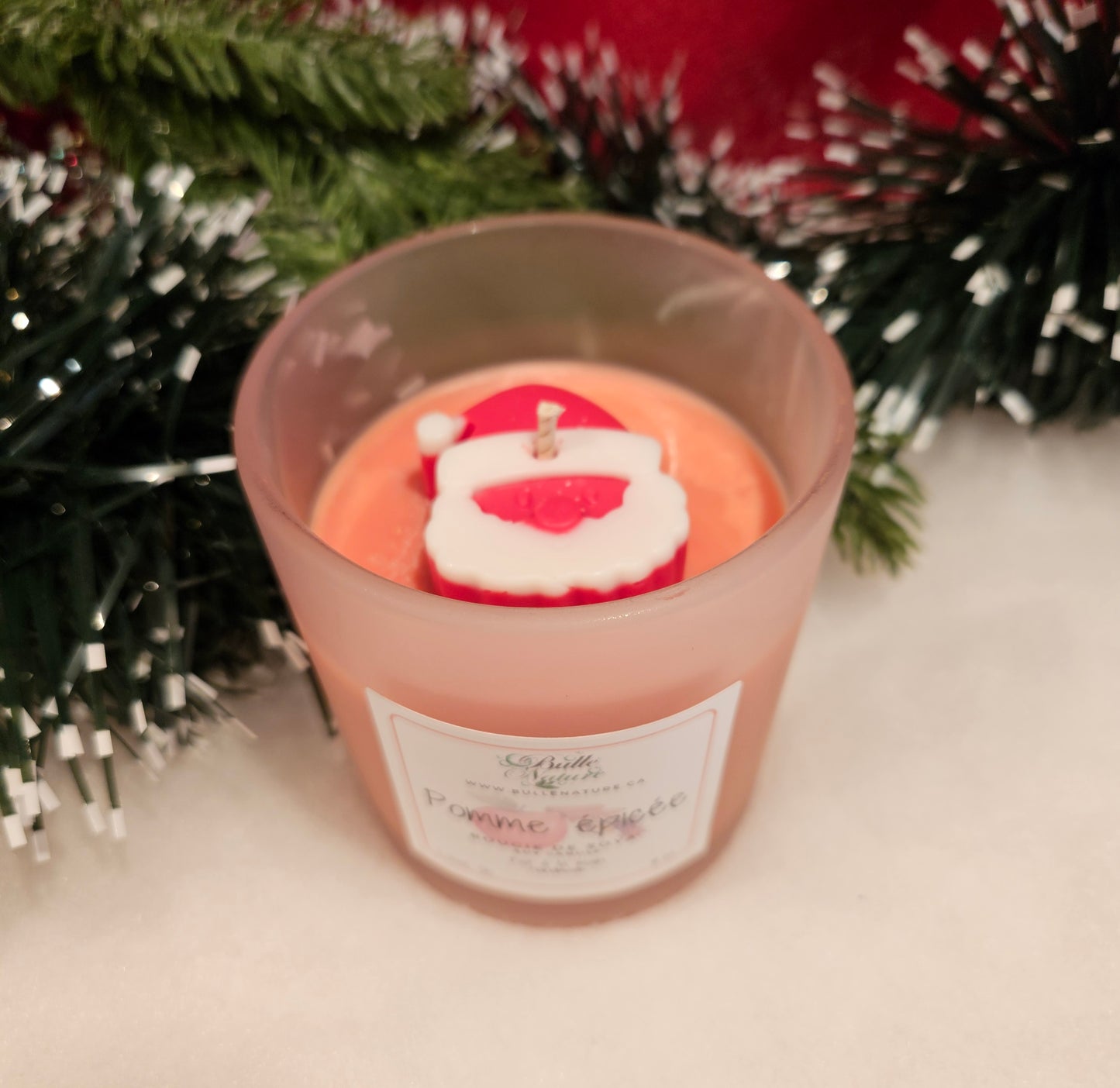 Bougie de soya - Pomme épicée