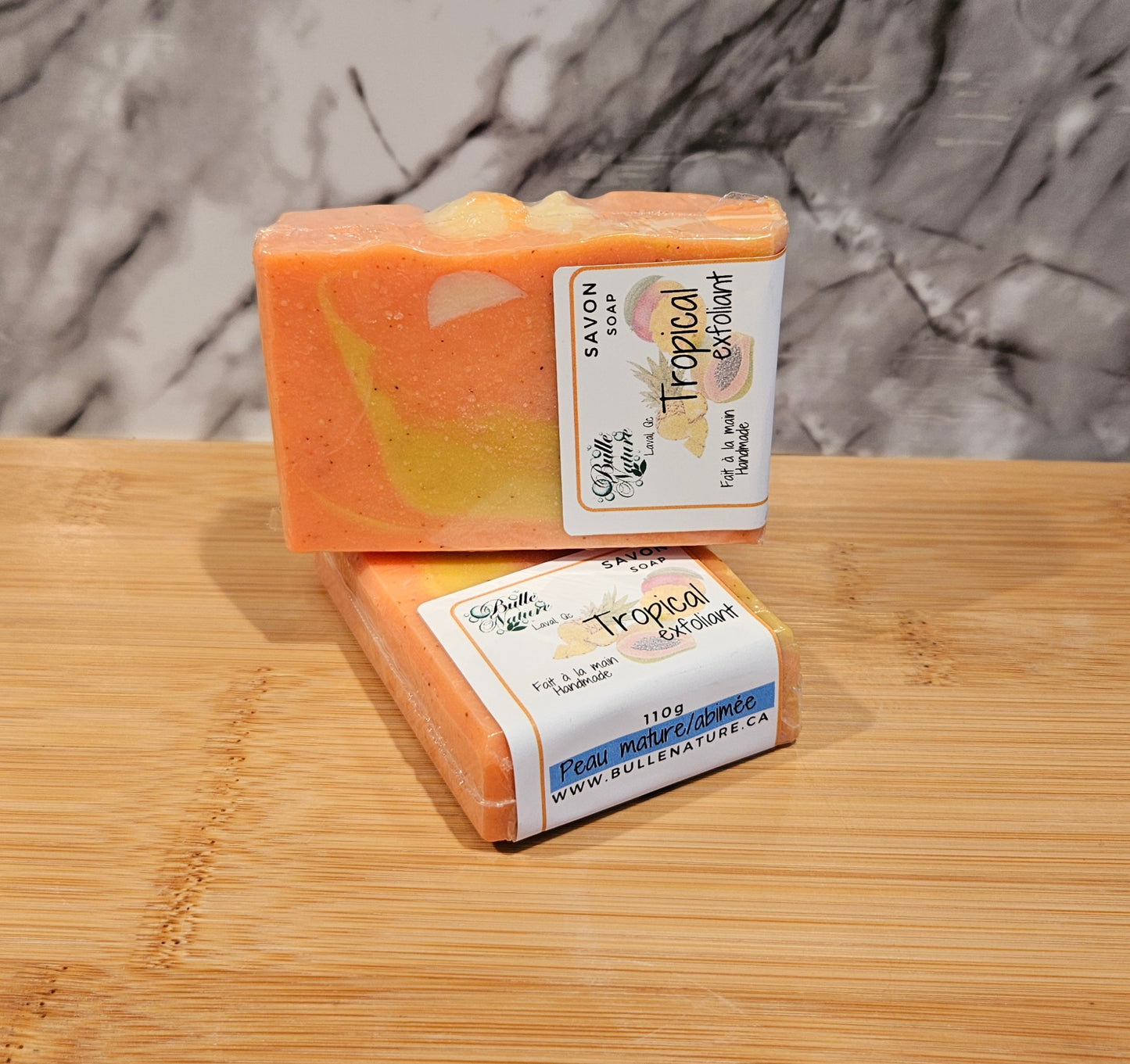 Savon exfoliant pour le corps - Tropical