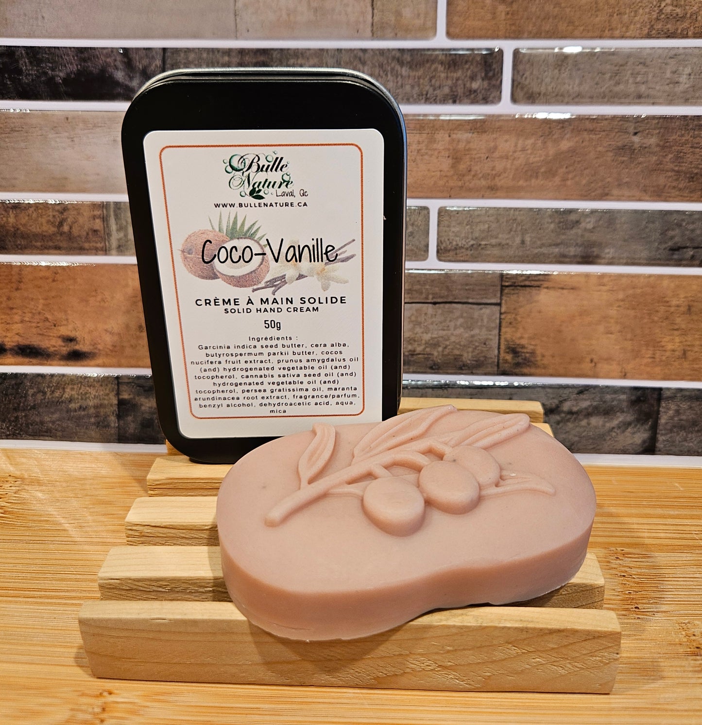 Crème à main solide