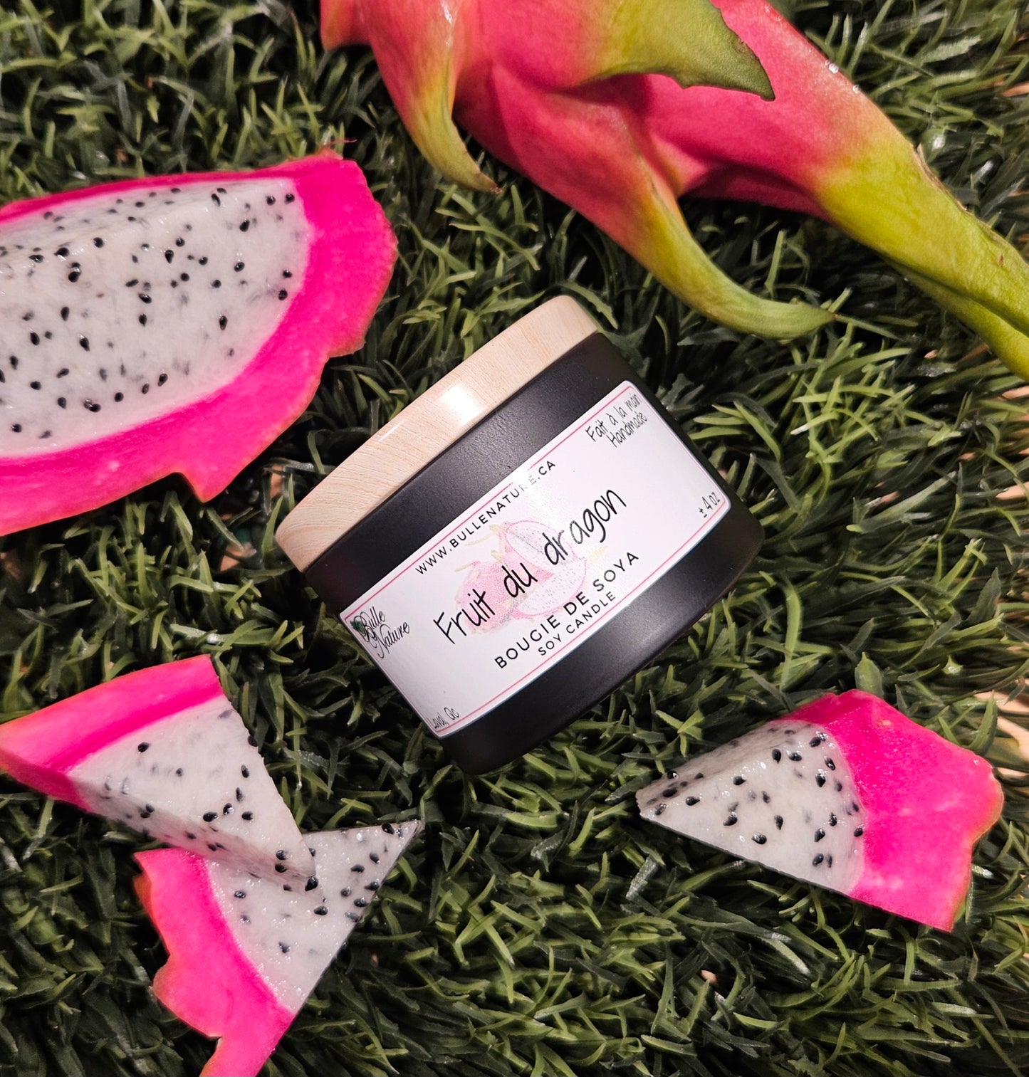 Bougie de soya - Fruit du dragon