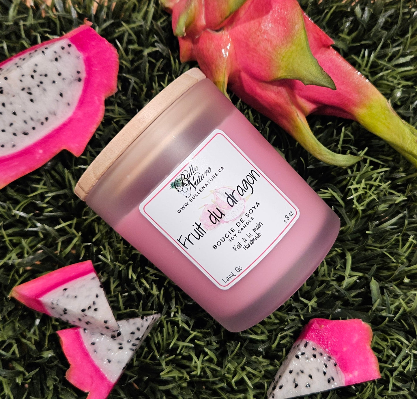 Bougie de soya - Fruit du dragon
