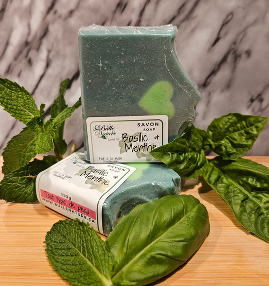 Savon pour le corps - Basilic & menthe