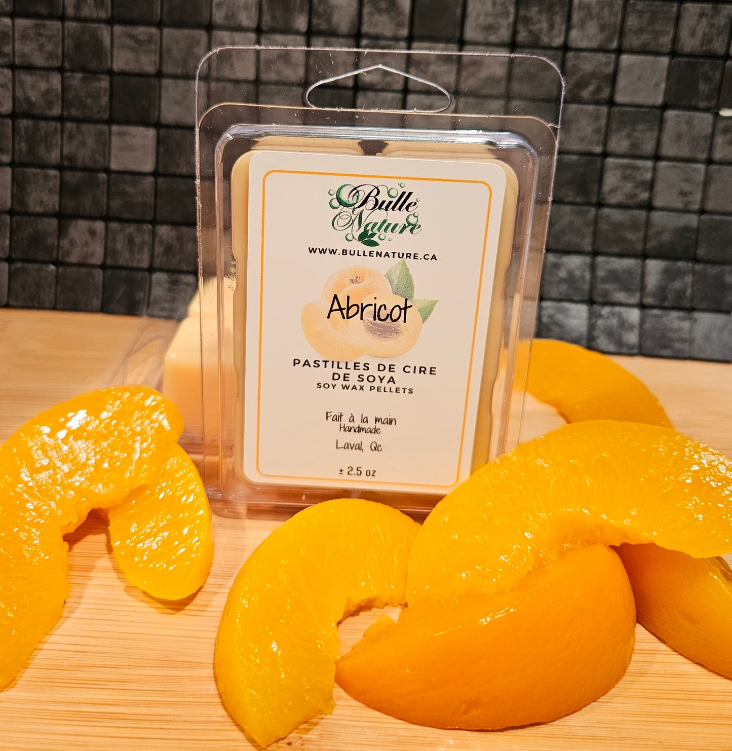 Pastilles de cire - Abricot