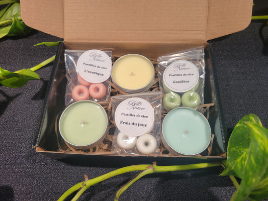 Boîte découverte - Bougie/Pastille