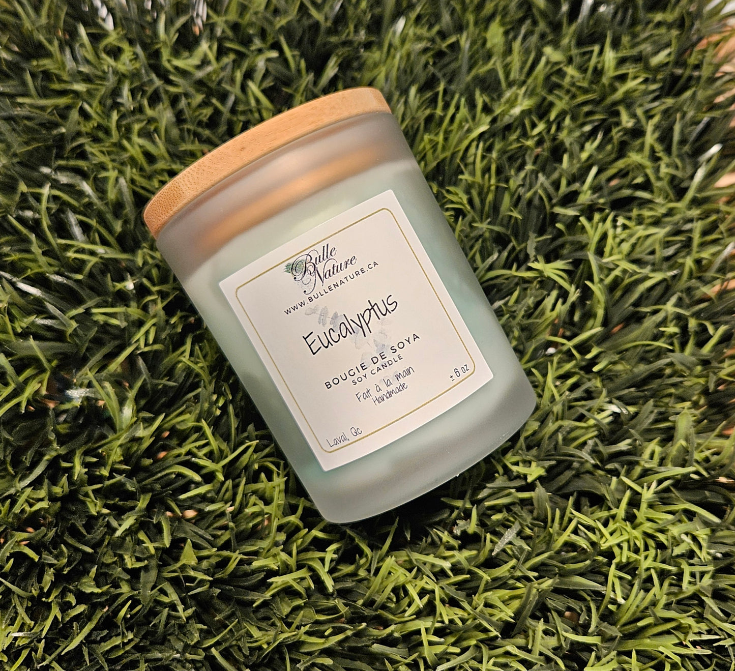 Bougie de soya - Eucalyptus