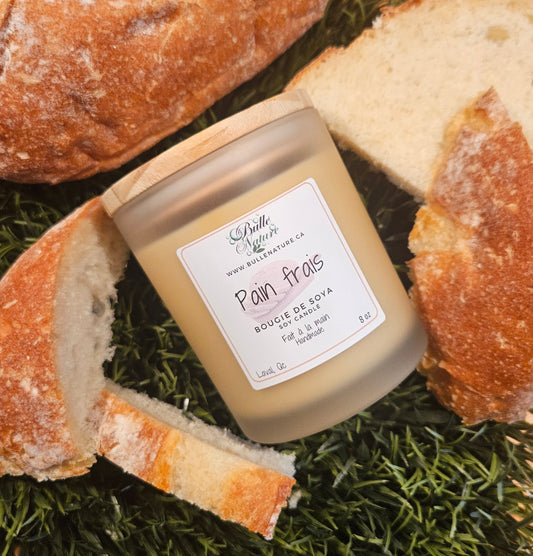 Bougie de soya - Pain frais