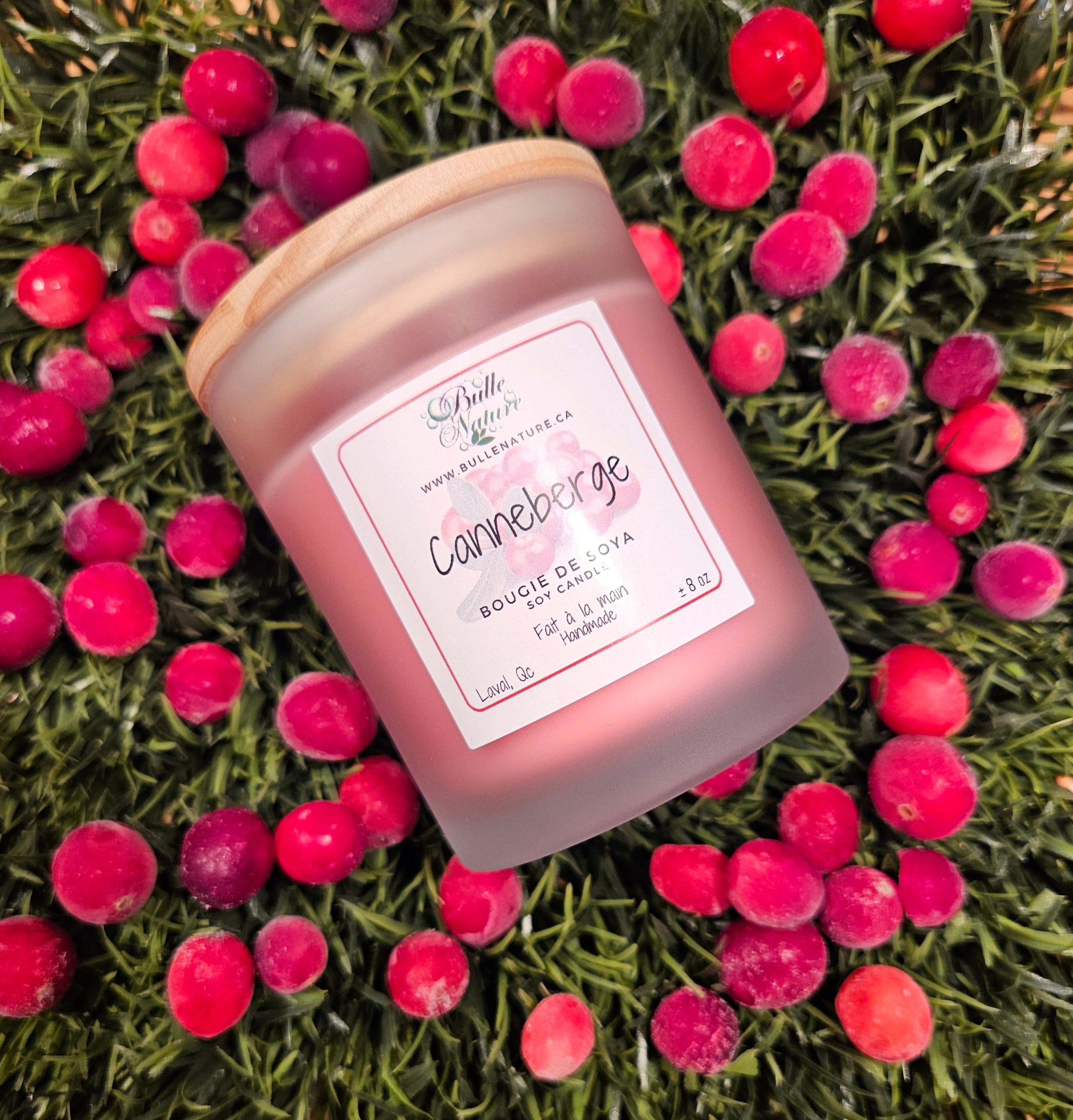 Bougie petite verrine Houx Givré - Savonnerie de Bormes Bougie petite verrine Houx Givré - Savonnerie de Bormes