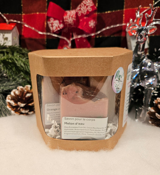 Coffret découverte - Savons fruités