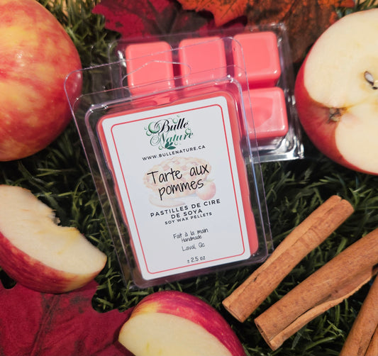 Pastilles de cire - Tarte aux pommes