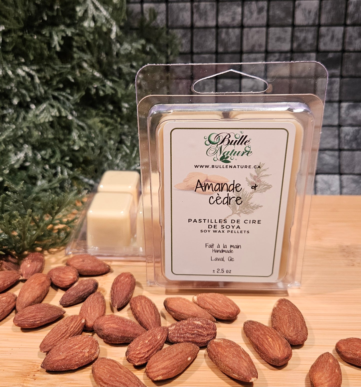 Pastilles de cire - Amande & Cèdre