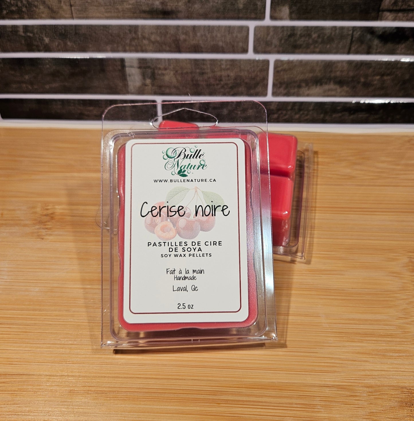 Pastilles de cire - Cerise noire