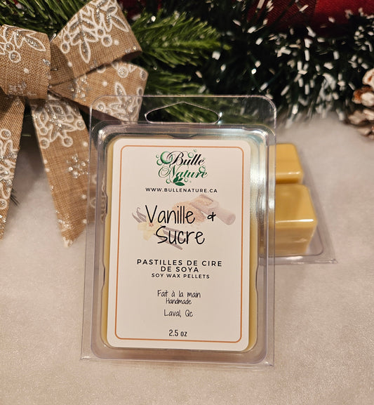 Pastilles de cire - Vanille et sucre