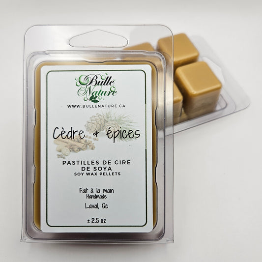 Pastilles de cire de soya