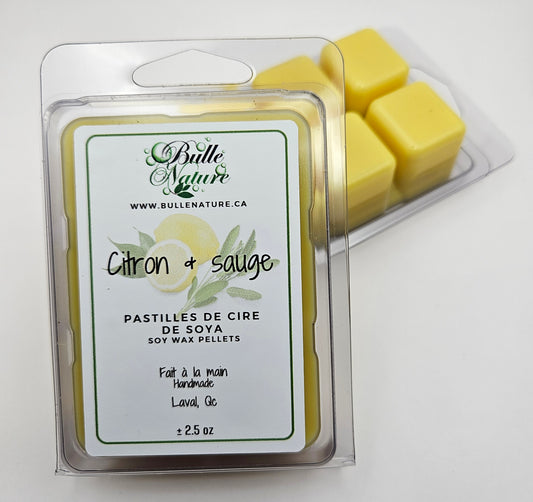 Pastilles de cire de soya