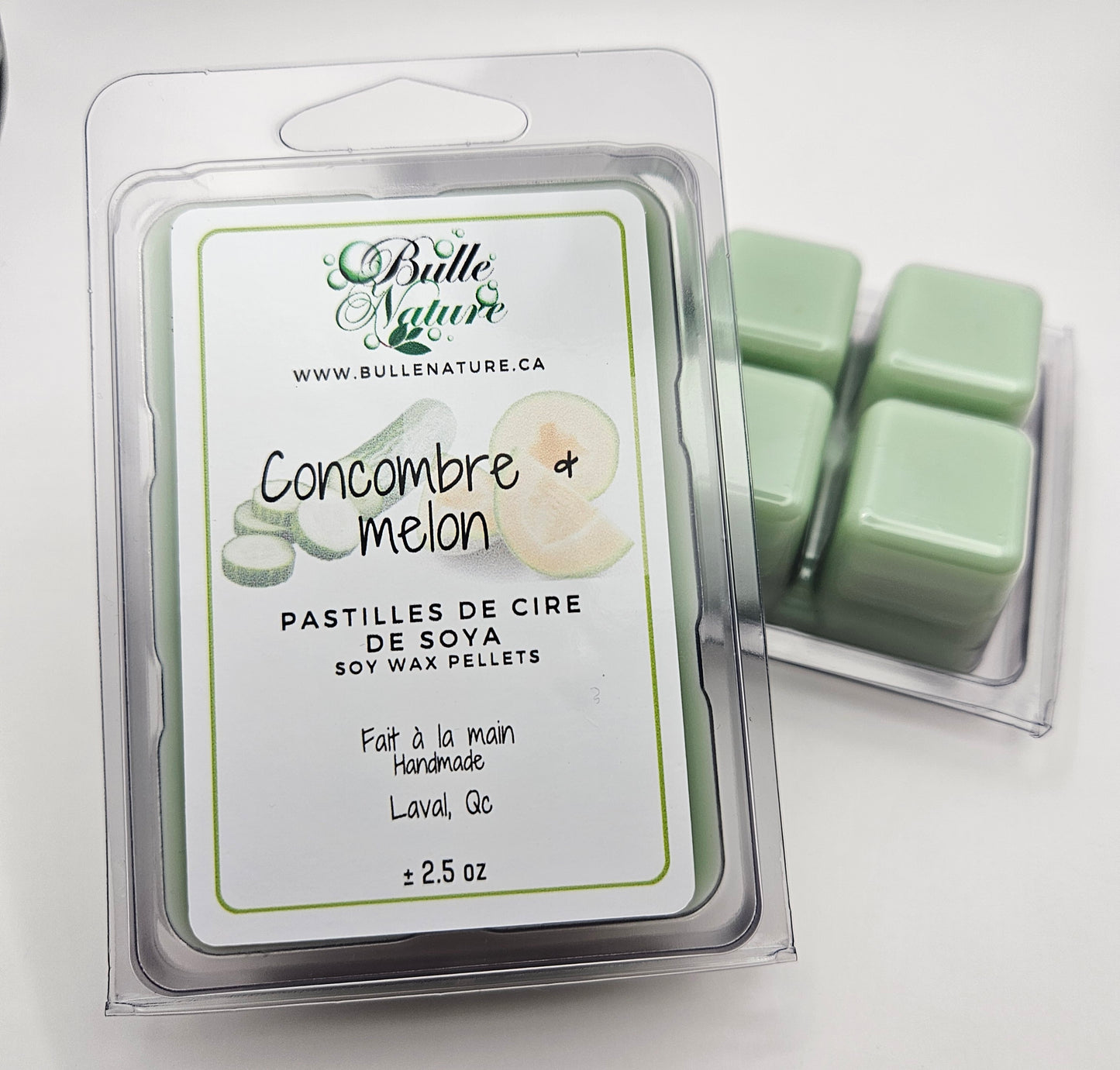 Pastilles de cire - Concombre Melon