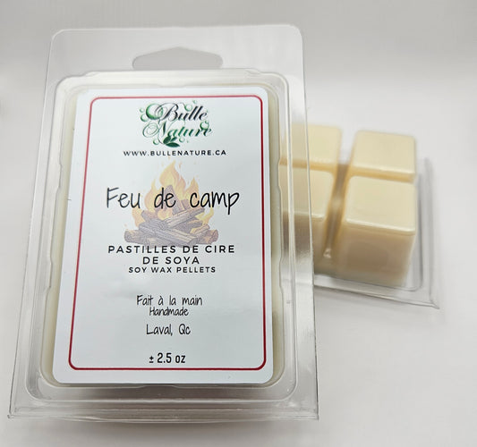 Pastilles de cire - Feu de camp