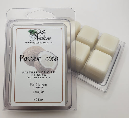 Pastilles de cire - Passion coco