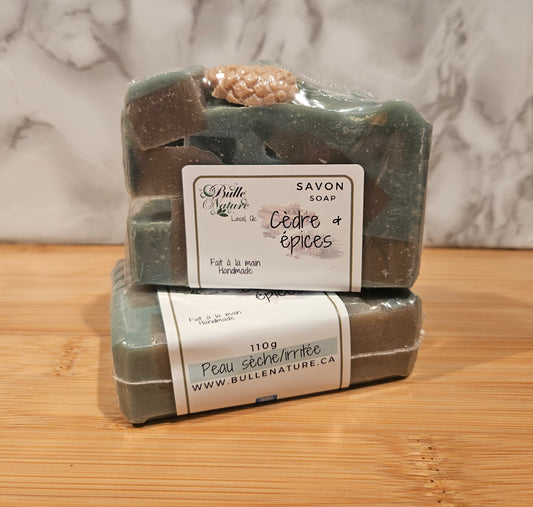 Savon pour le corps Cèdre et épices
