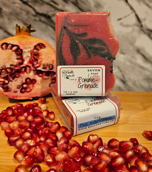 Savon pour le corps - Pomme grenade