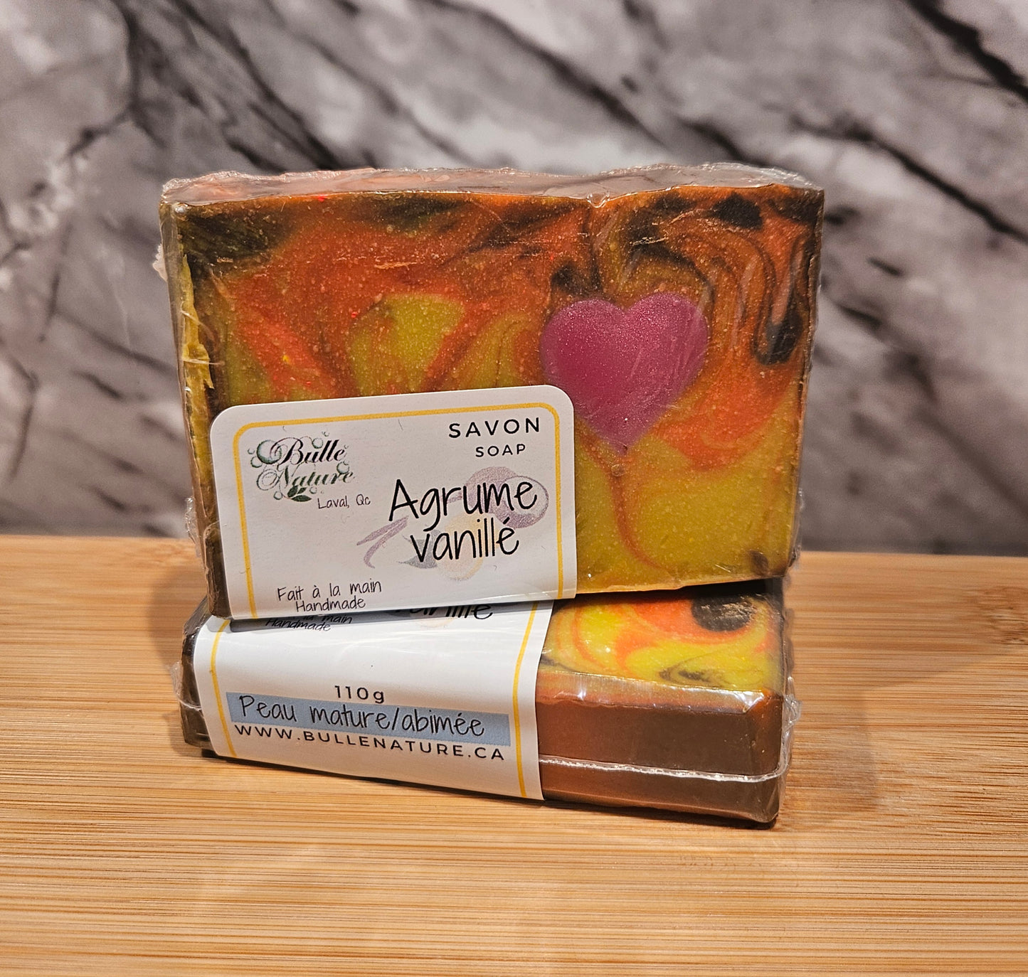 Savon pour le corps - Agrume-vanillé